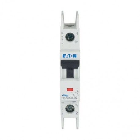 FAZ-B2/1-RT-DC 305912 Y7-305912 EATON ELECTRIC Interruttore automatico internazionale FAZ, 2A, 1P, curva B, ..