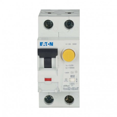 FRBMM-B32/1N/003-A-RT 305124 Y7-305124 EATON ELECTRIC Kombinierte int. FRBMM, 32A, 30mA, B-Kurve, 1P+N, Ring..