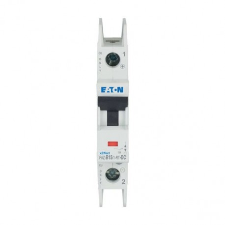 FAZ-B15/1-RT-DC 305921 Y7-305921 EATON ELECTRIC Interruttore automatico internazionale FAZ, 15A, 1P, curva B..