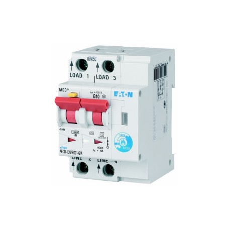 AFDD-10/2/B/001-G/A MB-300194 Y7-300194 EATON ELECTRIC Interruttore di protezione antincendio, 2p, B, 10 A, ..