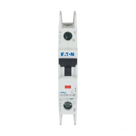 FAZ-C10/1-RT-DC 305876 Y7-305876 EATON ELECTRIC Interruttore automatico internazionale FAZ, 10A, 1P, curva C..