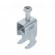 BS-H1-M-12 FT 1186002 OBO BETTERMANN Clamp on profile 2056 BS-H1-M-12 FT Zinc die casting, Zn Steel, St Hot ..