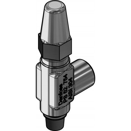 148B4772 DANFOSS REFRIGERATION SNV-ST 1/4FPT-1/4MPT et adaptateur pour ICS