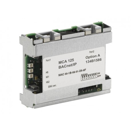 134B1586 VLT® BACNET/IP MCA125 DANFOSS DRIVES CIRCUITS MODULAIRES VLT® BACNET/IP MCA125 POUR RÉGULATEURS DE ..