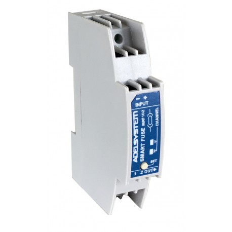 MRF102 ADELSYSTEM Elektronischer Leistungsschalter 2-Kanal Modul, 12 24 V 10A