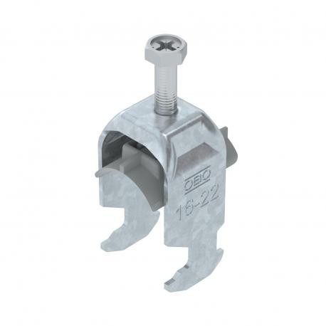 BS-H1-K-22 FT 1186216 OBO BETTERMANN Clamp on profile 2056 BS-H1-K-22 FT Ethylene propylene diene rubber DIN..