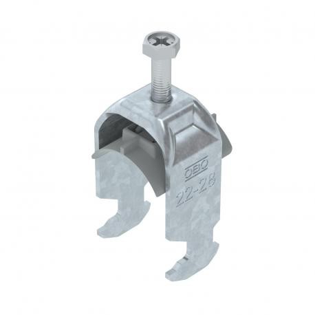 BS-H1-K-28 FT 1186222 OBO BETTERMANN Clamp on profile 2056 BS-H1-K-28 FT Aluminum, Alu Steel, St Hot dipped ..