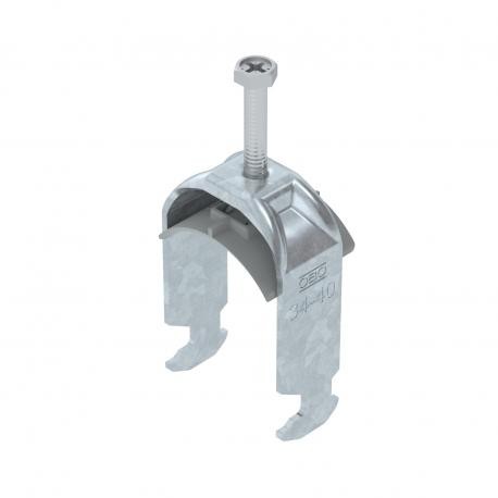BS-H1-K-40 FT 1186236 OBO BETTERMANN Clamp on profile 2056 BS-H1-K-40 FT Polyamide, PA Steel, St Hot-dipped ..