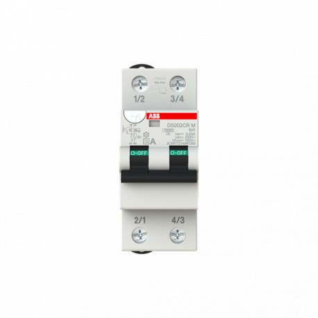 2CSR772140R1255 ABB I.com.DS202CRM 2p B 25A A 10kA 30mA