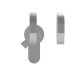 4TBE843001C0100 ABB EH3 cierre con 2llaves 1/2 CYL perfil