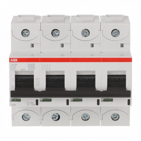 2CCG001224R0001 ABB Int. aut. S804P-B100 4p 100A B 50kA
