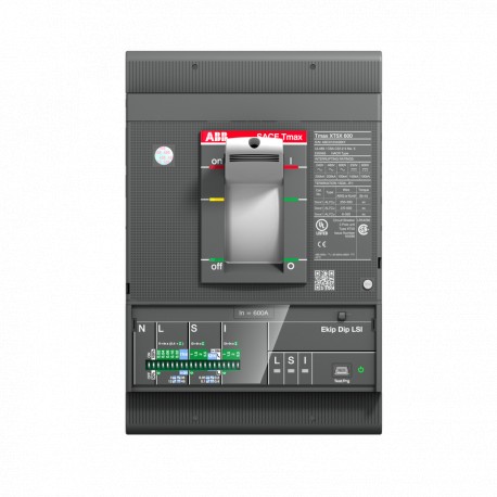 1SDA102529R1 ABB XT5H 400 Ekip Dip LSI In400 3p FF UL/CSA