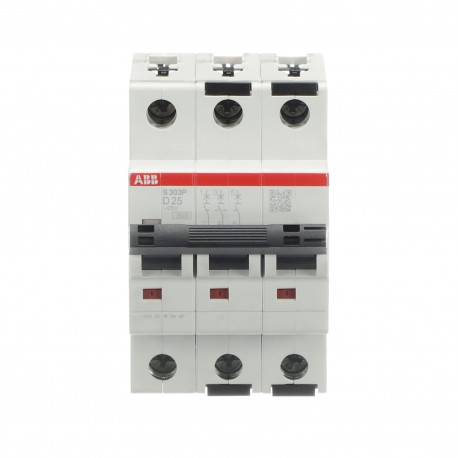 2CDS383001R0251 ABB Int.aut. S303P-D25 3p 25A D 25kA