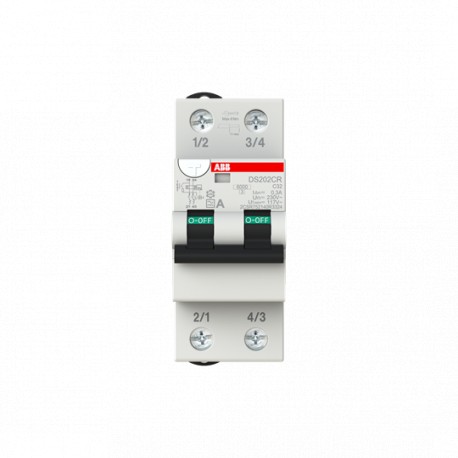 2CSR752140R3324 ABB I.com.DS202CR 2p C 32A 10кА 300 мА