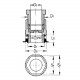 4TBO851046C0100 ABB Уплотнение кабеля PG16 для JB6