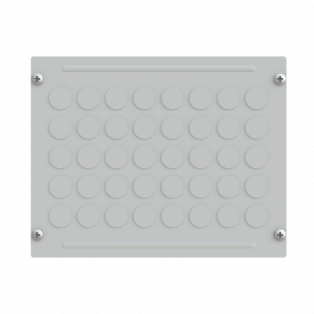 1SZE990900B0013 ABB Couvercle de câble SpEeL/M rencontré. 40xM20 A400