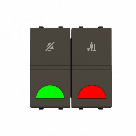 2CLA224440N1601 N2244.4 AA NIESSEN Selettore di stanza. DND/MUR ilu. 2M AA