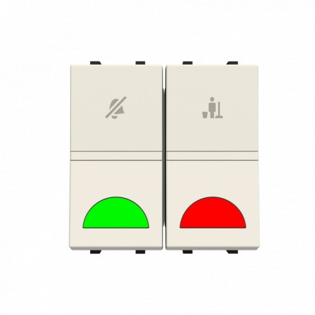 2CLA224440N1201 N2244.4 BB NIESSEN Selettore di stanza. DND/MUR ilu. 2M BB