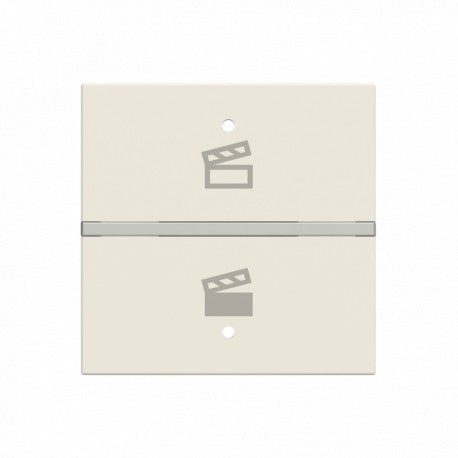 2CLA222190N1201 N2221.9 BB NIESSEN Tecla KNX símbolo escena 2M BB