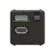 2CLA936860A1001 9368.6 NIESSEN Módulo Multimedia BT con cargador USB