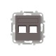 2CLA851820A6301 8518.2 TP NIESSEN Tapa 2 conector con persiana TP