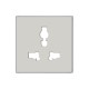 2CLA853900A6201 8539 DN NIESSEN Tapa base de enchufe universal DN