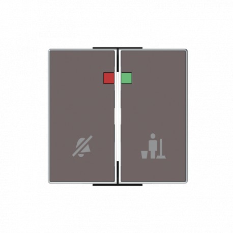 2CLA854440A6301 8544.4 TP NIESSEN Interromper a cobertura. Passe-espera com o visualizador TP