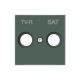 2CLA855010A1901 8550.1 CM NIESSEN Tapa toma TV-R/SAT CM