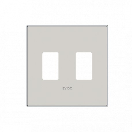 2CLA858530A6201 8585.3 DN NIESSEN Dual DN USB charger cover