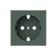 2CLA858800A1901 8588 CM NIESSEN Tapa base enchufe Schuko T.T. CM latéral