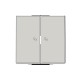 2CLA859623A6201 8596.23 DN NIESSEN Tecla con símbolo regulador 2 can. DN