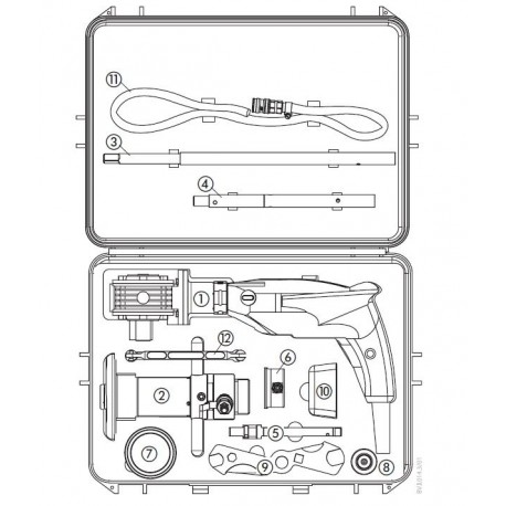 065N1000 DANFOSS HEATING Caja de herramientas JR DN15-100 de JIP