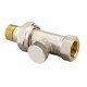 003L0122 DANFOSS HEATING RLV-S 10 DRITTO, NICHELATO