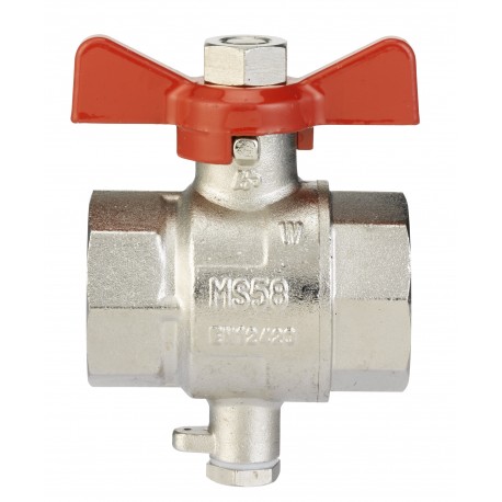 187F0593 DANFOSS HEATING шаровой кран DN15 1/2" для прямого датчика