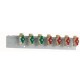 145H4195 DANFOSS HEATING Mounting rail set 3xDVGW 4xSTD 76mm VX-F