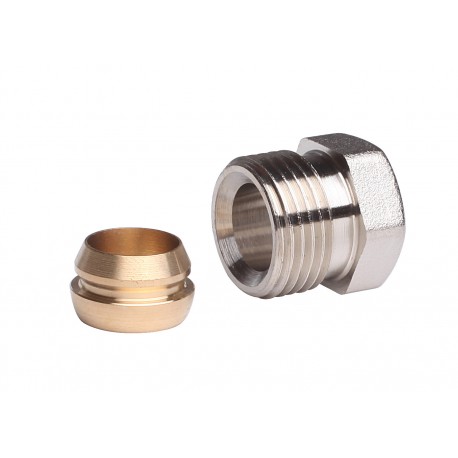 013G4100 DANFOSS HEATING Фитинги для 10 мм cu / стальной трубы, никель p
