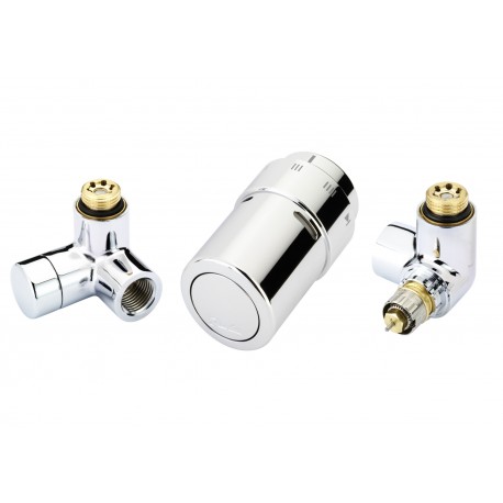 013G4003 DANFOSS HEATING Right-set chrome (RA-URX, RLV-X and RAX)