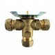 087N6599 DANFOSS HEATING HSV3 22mm 3 vie corpo valvola