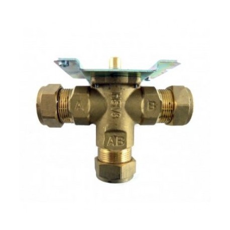 087N6599 DANFOSS HEATING HSV3 22mm 3 Port valve body