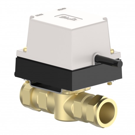 087N6609 DANFOSS HEATING Vanne HP22 22mm 2 orifices complète