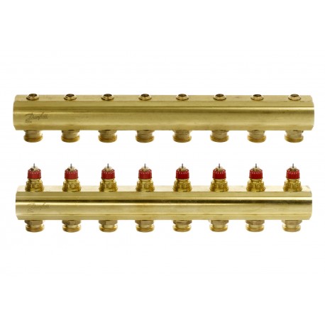 088U0508 DANFOSS HEATING Collecteur 8+8 Danfoss BIV