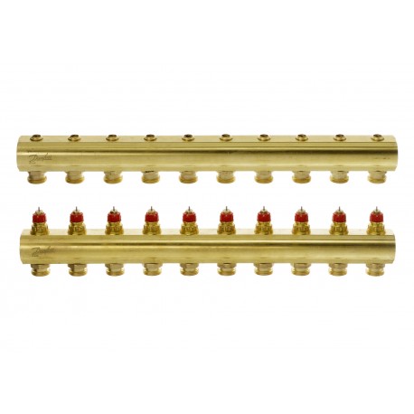 088U0510 DANFOSS HEATING Manifold 10+10 Danfoss BIV