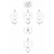 003H6782 DANFOSS HEATING AVQMT PN25 50/25 /0,2 flujo de brida/ret