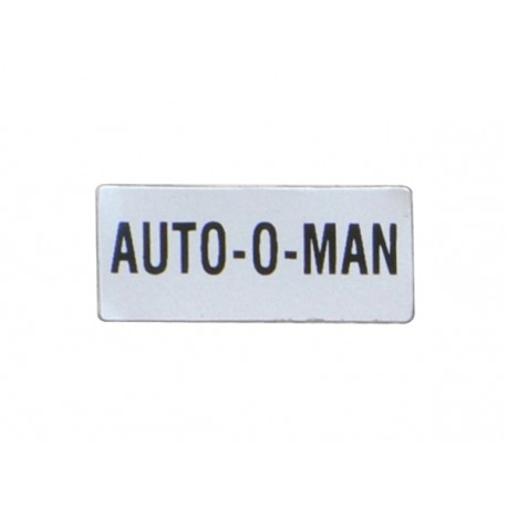 LPXAGB214 LOVATO Etiqueta "AUTO-O-MAN"