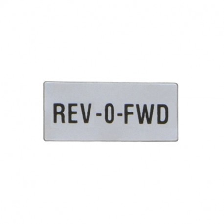 LPXAGB216 LOVATO Labels for recorded selectors ... FWD-O-REV