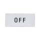 LPXAGB226 LOVATO Etiqueta "OFF"