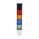8LT4K07BG LT4K07BG LOVATO Stack light Ø 45 mm pre-assemblati, Verde, blu, arancio, rosso, con il suono conti..