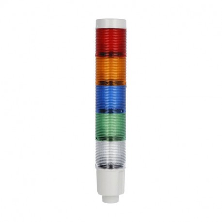 LT4K08BG LOVATO Stack light Ø 45 mm pre-assemblati in Bianco, verde, blu, arancio, rosso, 24VDC