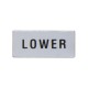 LPXAGB232 LOVATO Engraved generic labels... LOWER