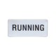 LPXAGB238 LOVATO Etiqueta "RUNNING"